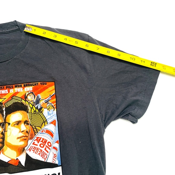 Men's T-shirt The Interview Size Medium Vintage - Picture 5 of 6